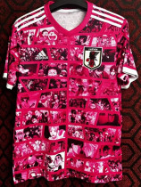 2024-25 Japan Pink Red Special Edition Fans Training Shirts (粉红动漫)