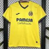 2024-25 Villarreal Home Fans Soccer Jersey