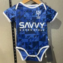 2024-25 Al-Hilal Home Baby Infant Crawl Suit