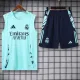 2024-25 RMA Light green Tank top and shorts suit