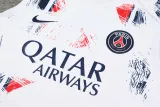 2024-25 PSG White Tank top and shorts suit