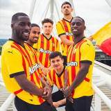 2024-25 RC Lens Home Print Sponsor Fans Soccer Jersey