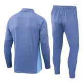 2024-25 Man City Gray Half Pull Tracksuit (半拉链)