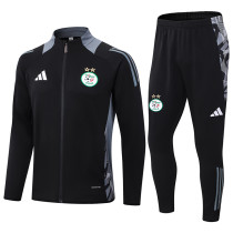 2024-25 Algeria Black Jacket Tracksuit