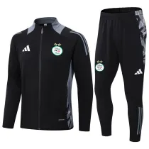2024-25 Algeria Black Jacket Tracksuit