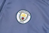 2024-25 Man City Gray Half Pull Tracksuit (半拉链)