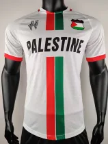 2024-25 Palestina FC White Player Version Soccer Jersey