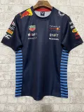 2024 F1 Red Bull Royal Blue Racing Suit (圆领)