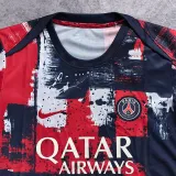 2024-25 PSG Blue Red Training Shirts