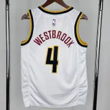 2022-23 Nuggets WESTBROOK #4 White Top Quality Hot Pressing NBA Jersey