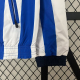 2024-25 Porto Blue & White Double Sided Windbreaker (双面风衣)