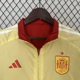 2024-25 Spain Red & Yellow Double Sided Windbreaker (双面风衣)