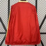 2024-25 Spain Red & Yellow Double Sided Windbreaker (双面风衣)