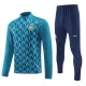 2024-25 Marseille Lake blue Half Pull Tracksuit (半拉链)(金标)