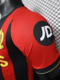 2024-25 OGC Nice Home Player Version Soccer Jersey
