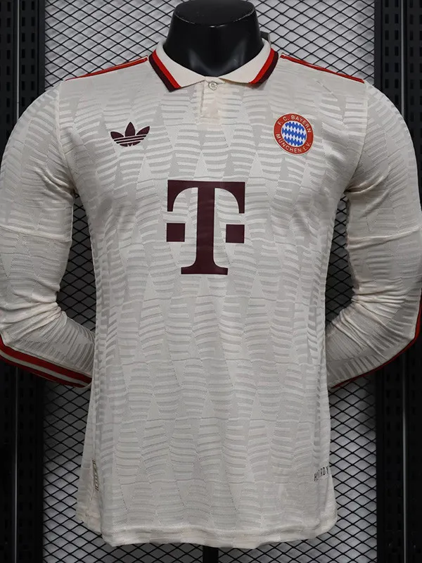 2024-25 Bayern Third Long Sleeve Player Version Soccer Jersey (长袖球员)