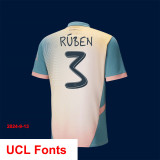 2024-25 Man City Fourth 1:1 Fans Soccer Jersey