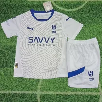 2024-25 Al-Hilal Home Kids Soccer Jersey