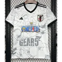 2024-25 Japan ONEPECE White Special Edition Fans Soccer Jersey *海贼王