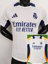 2024-25 RMA White Player Version Training shirts