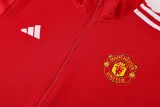 2024-25 Man Utd Red Jacket Tracksuit #01