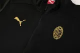 2024-25 ACM Black red Jacket Tracksuit #03