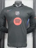 2024-25 BAR Away Long Sleeve Player Version Soccer Jersey (长袖球员)