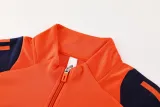 2024-25 Man Utd Orange Jacket Tracksuit #02