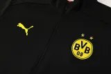 2024-25 Dortmund Black Jacket Tracksuit #03