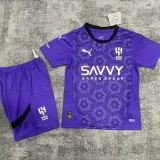 2024-25 Al-Hilal Third Kids Soccer Jersey