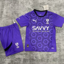 2024-25 Al-Hilal Third Kids Soccer Jersey