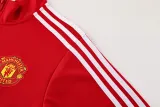 2024-25 Man Utd Red Jacket Tracksuit #01