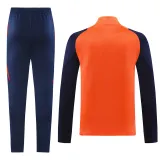 2024-25 Man Utd Orange Jacket Tracksuit #02