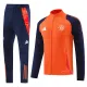 2024-25 Man Utd Orange Jacket Tracksuit #02