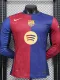 2024-25 BAR Home Long Sleeve Player Version Soccer Jersey (长袖球员)*新广告