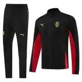 2024-25 ACM Black red Jacket Tracksuit #03