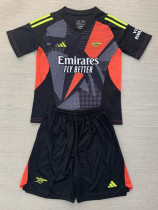 2024-25 ARS Black GoalKeeper Kids Soccer Jersey