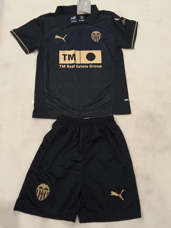 2024-25 Valencia Away Kids Soccer Jersey