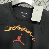 T266 Jordan Black High Quality Casual T-Shirt