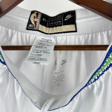 2023-24 TIMBERWOLVES White City Edition Top Quality NBA Pants