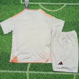 2024-25 Roma Away Kids Soccer Jersey