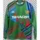 1992-1993 Man Utd Green Goalkeeper Long Sleeve Retro Soccer Jersey (长袖)