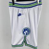 2023-24 TIMBERWOLVES White City Edition Top Quality NBA Pants