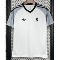 2024-25 JUV White Grey Fans Soccer Jersey