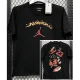 T266 Jordan Black High Quality Casual T-Shirt