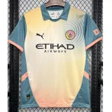 2024-25 Man City Fourth 1:1 Fans Soccer Jersey