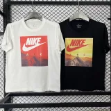 T257 NK Black High Quality Casual T-Shirt