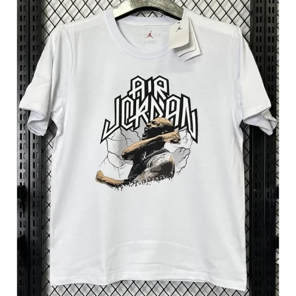 T281 Jordan White High Quality Casual T-Shirt