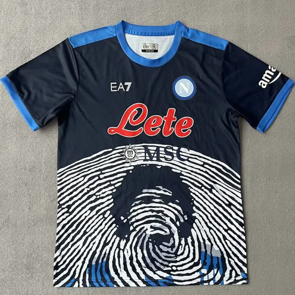 2021-22 Napoli Royal blue Commemorative Edition Fans Soccer Jersey