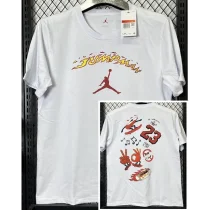 T266 Jordan White High Quality Casual T-Shirt